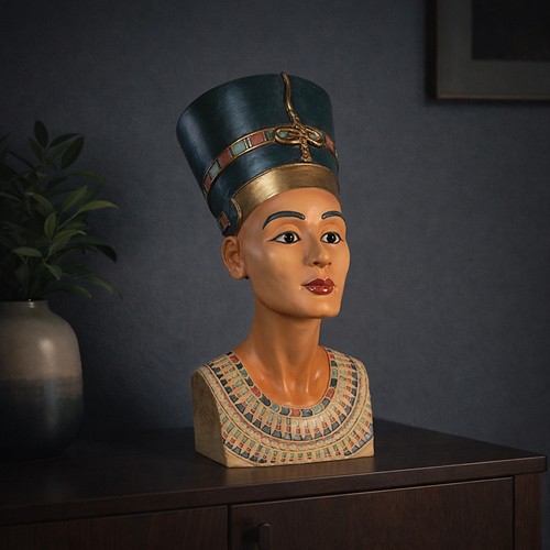 Egyptian nofretete bust - egyptian,