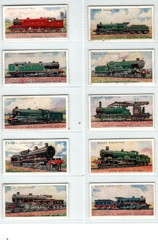Wills railway engines 1924 - engines,
