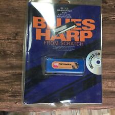mouth organ RARE BLUES HARP FROM SCRATCH BLUES HARMONICA FOR BEGINNERS with CD