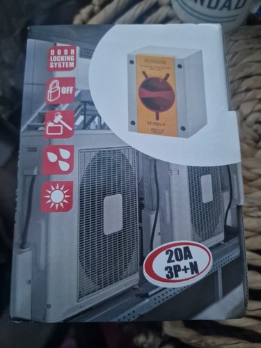 20a ip65 isolator - 20a, 3p+n