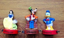 3 x Vintage Mcdonalds Happy Meal Toys - Disneyland Paris Stamps - 1999 - Disney