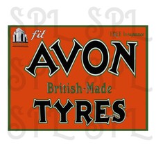 Avon Tyres Retro Replica style