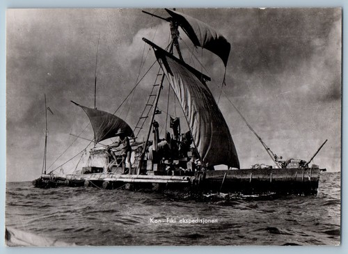Norway postcard the kon tiki - norway,