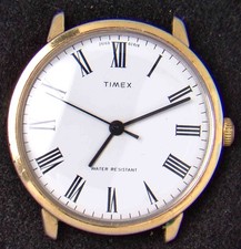 Timex GB White Dial Roman