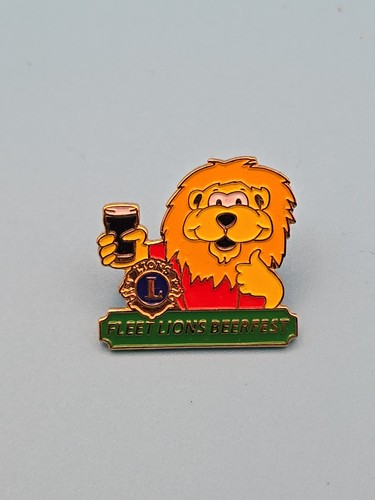 Pin badge lions club - pin,