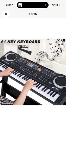 Key electric keyboard - 61-key,