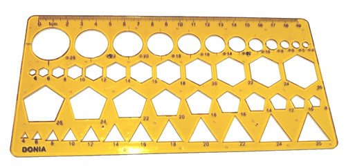Drawing stencils template with - drawing,