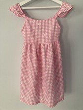 By Primark ? BNWOT Daisy Pink Gingham Beautiful Summer Dress Girls 4-5 Years
