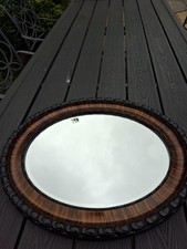 Antique Carved Oval Wall