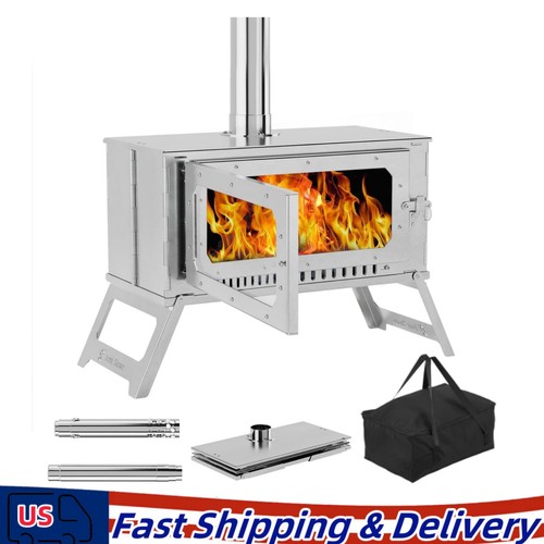 Portable stainless steel wood - stainless,