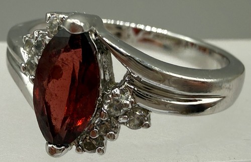 Estate silver plated marquise - estate,