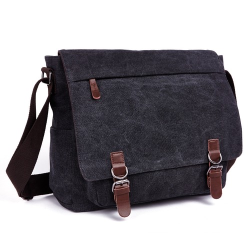 Men vintage canvas leather - vintage,