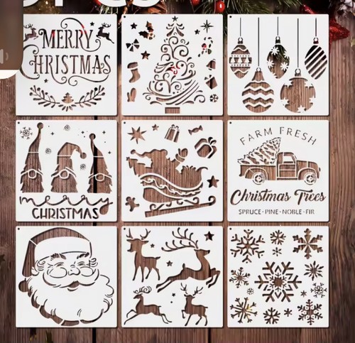 Reusable plastic christmas - 9,