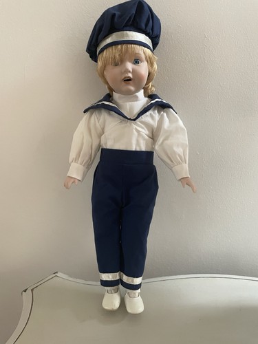 Porcelain doll boy - porcelain,