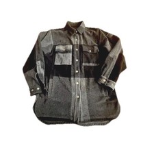 BELSTAFF Dark Charcoal coat Overshirt SIZE XL stone casual jacket Shacket shirt 