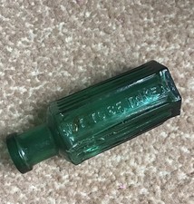 Green vintage glass - glass, not