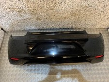 08-14 VW SCIROCCO REAR BUMPER BLACK PAINT CODE LC9X (PLS READ)