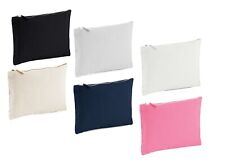 Westford Mill Canvas Cotton Accessory Pouch with Zip