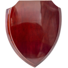 Blank Shield Plaque Wooden