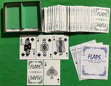 Old Vintage Unusual Non Standard ** FLAPS ** Playing Cards Game + LEVEL 2 and 3