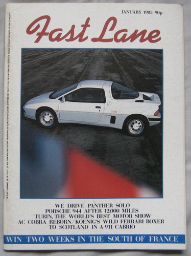 Fast lane january 1985 - fast,