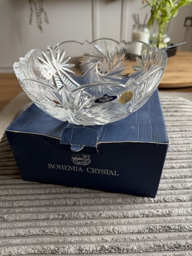 Bohemia crystal fruit bowl - crystal,