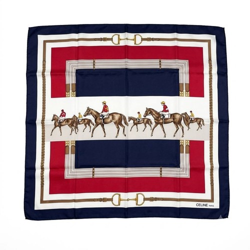 Celine paris silk scarf - celine,