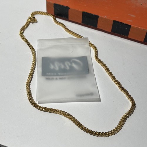 Men yellow gold fine cuban - men's,