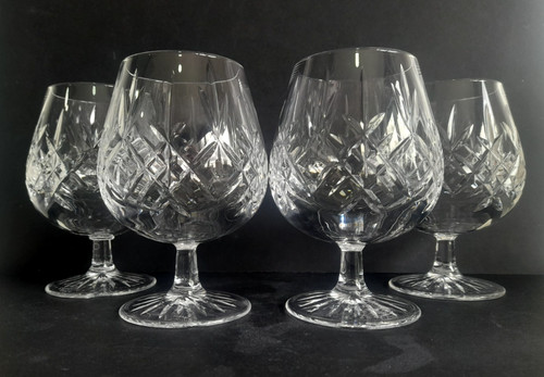 Set edinburgh crystal - of, 4