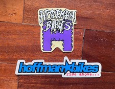 2 x Genuine Hoffman Bikes BMX Stickers