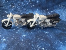 Matchbox/Lesney Vintage Police Motorbike, 1977. Good Condition For Its Age x2