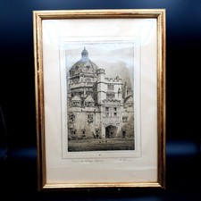 Vintage F. Robson Etching