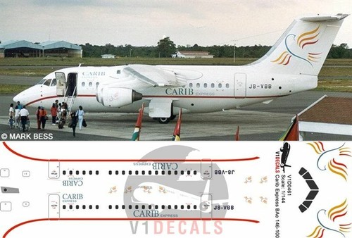 Decals bae 146 100 - -, avro