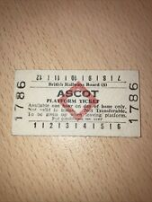 Platform.   TICKET    (