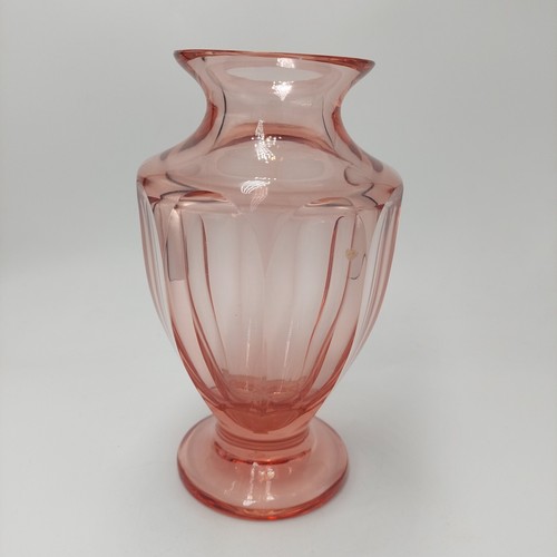 Moser art deco cut - cut, glass