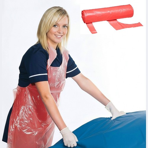 200 disposable plastic aprons - disposable,