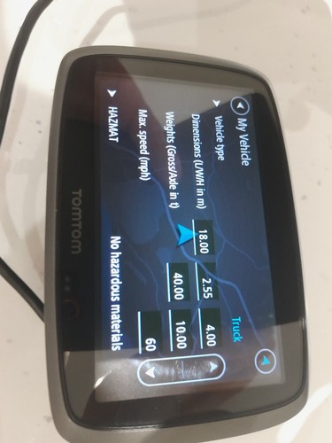Tomtom truck sat nav - truck, nav.