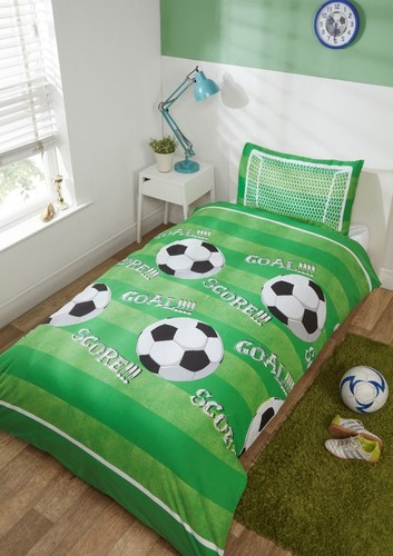 Single football duvet cover - single,
