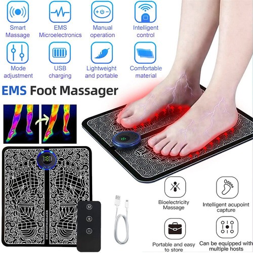 Electric foot massager pad - electric,