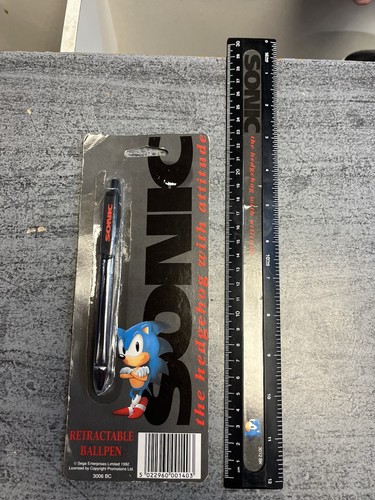 Sonic pen 1992 still sealed - pen,
