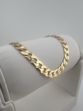 9ct solid gold men - gold, chain