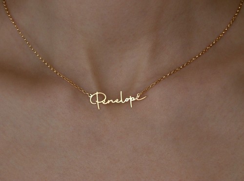 Personalised name pendant 925 - personalised,