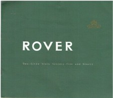 ROVER P4 60 , 75 & 90 SALOON