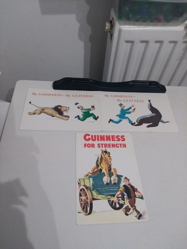 Vintage guinness postcards - vintage,