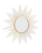 Gold round star - round, burst