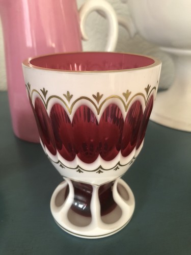 Antique bohemian glass - bohemian,