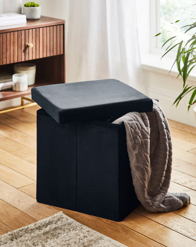 Velvet foldable storage - velvet,