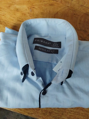 Primark mens shirt light blue - primark,
