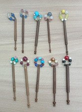 10 Vintage Mixed Wooden Lace