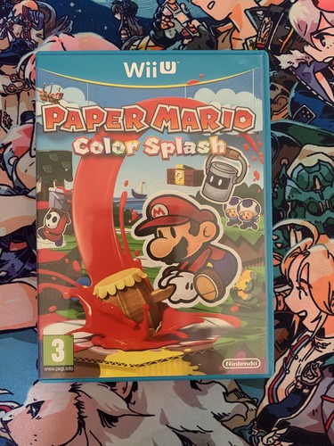 Paper mario color splash - paper, mario: